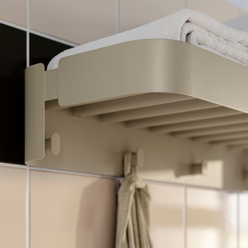 IKEA-raflarla duvari degerlendirin 3
