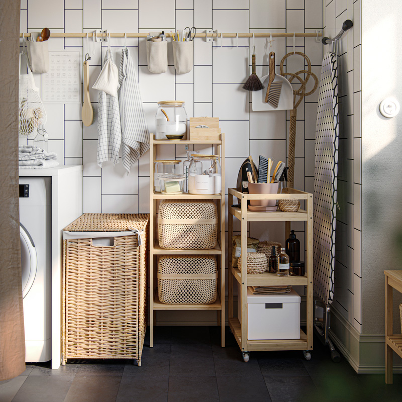 IKEA-raflarla duvari degerlendirin 7