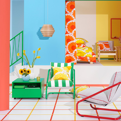 IKEA-retro futuristik dekorasyon 33