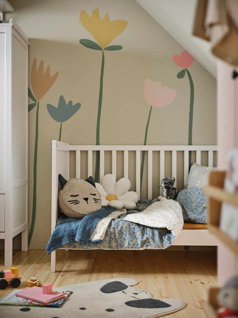 IKEA-rustic scandinavian bedroom 5