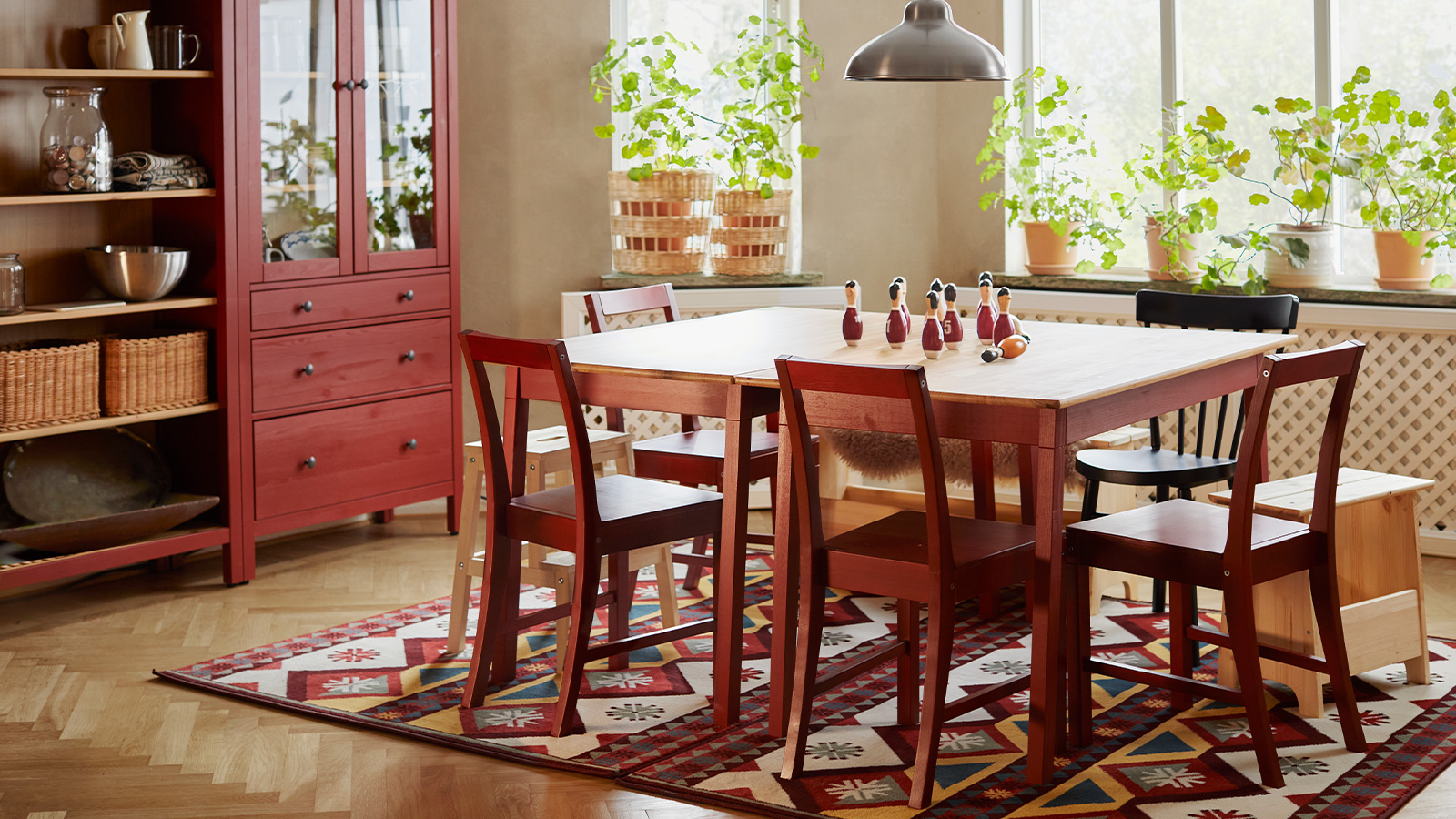 IKEA-rustik ev dekorasyonu 10