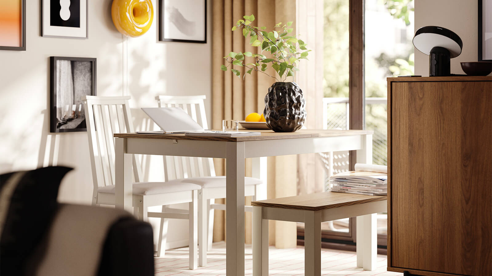 IKEA-sosyal medyaya layik bir yemek odasi 01
