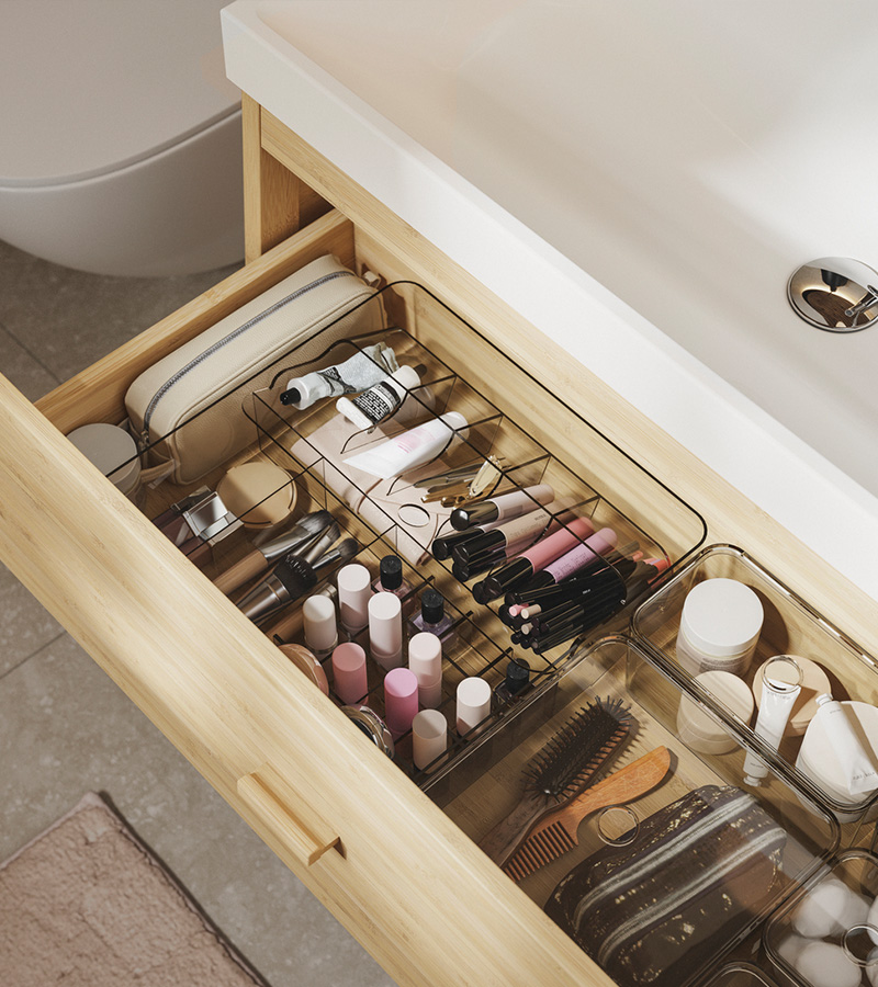 IKEA-modern bir banyo 3