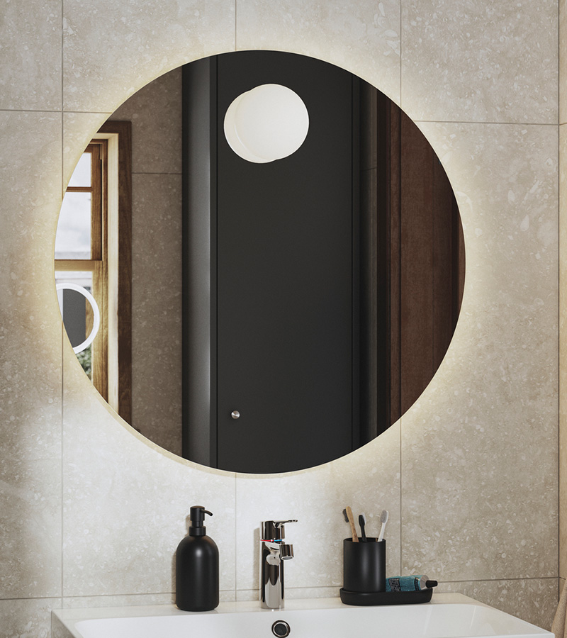 IKEA-modern bir banyo 8