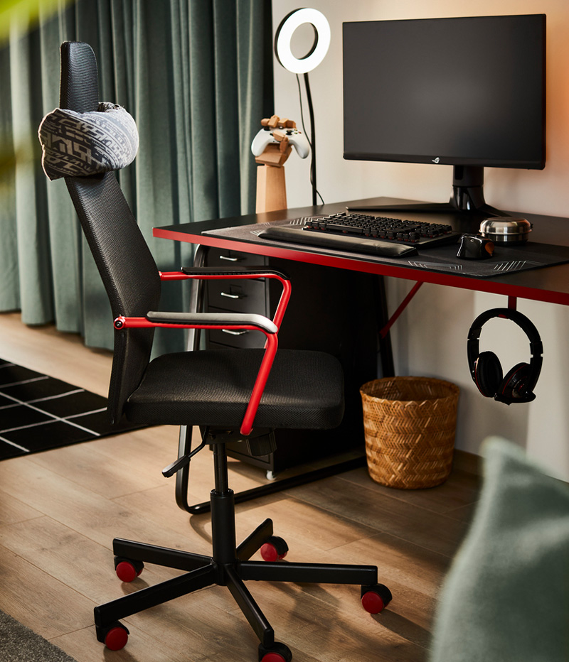 IKEA-tarz sahibi bir oyuncu icin kucuk studyo daire 02