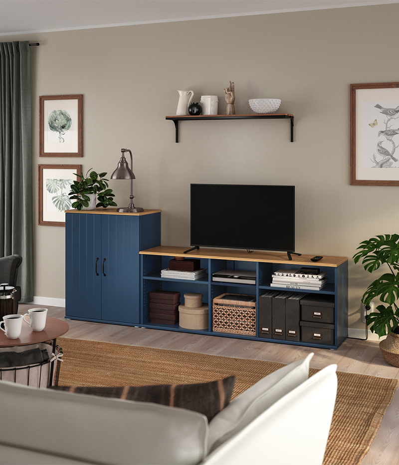 IKEA-tv unitesi nasil dekore edilir 10