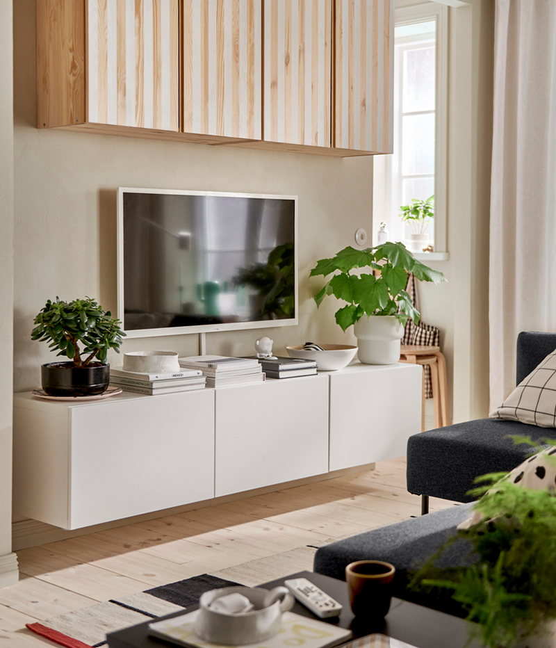 IKEA-tv unitesi nasil dekore edilir 2