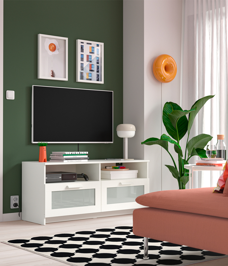 IKEA-tv unitesi nasil dekore edilir 5