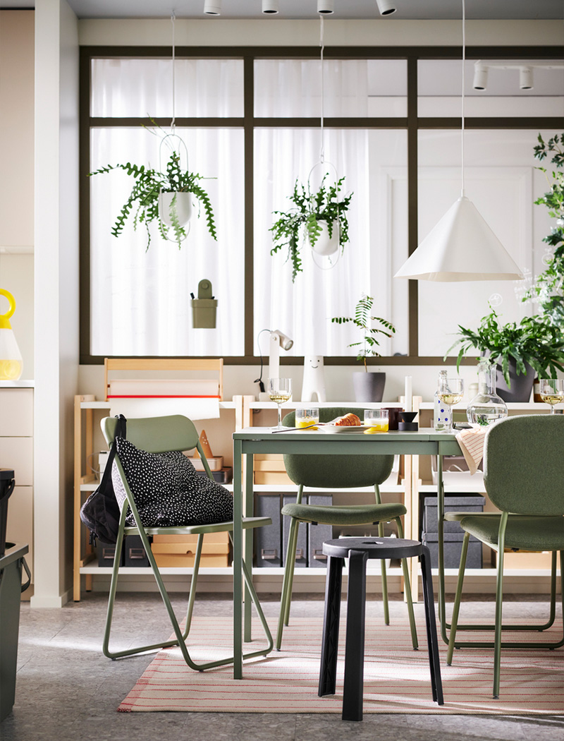 IKEA-yapacak cok isi olan aileler icin iskandinav tarzi yemek odasi fikirleri 9