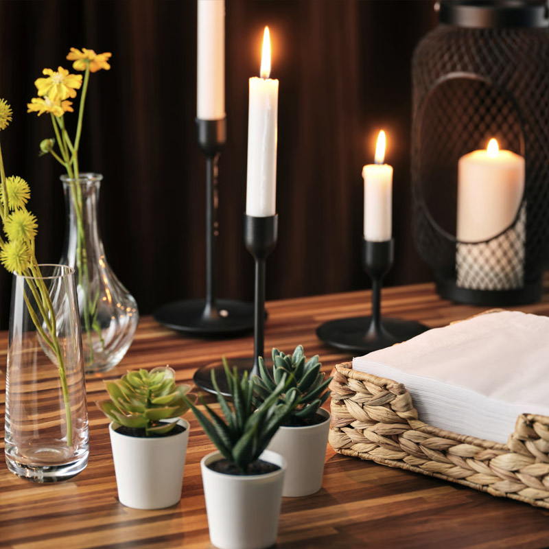 IKEA-yapay bitkilerle yesillik icin 4 fikir 6