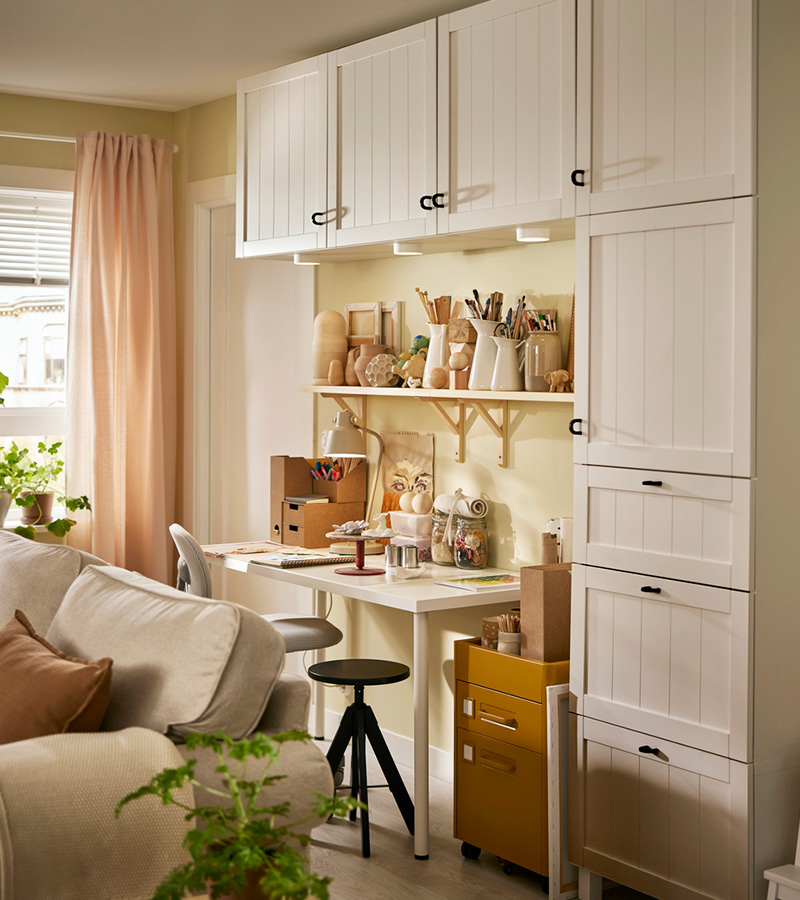 IKEA-islevsel bir oturma odasi 3