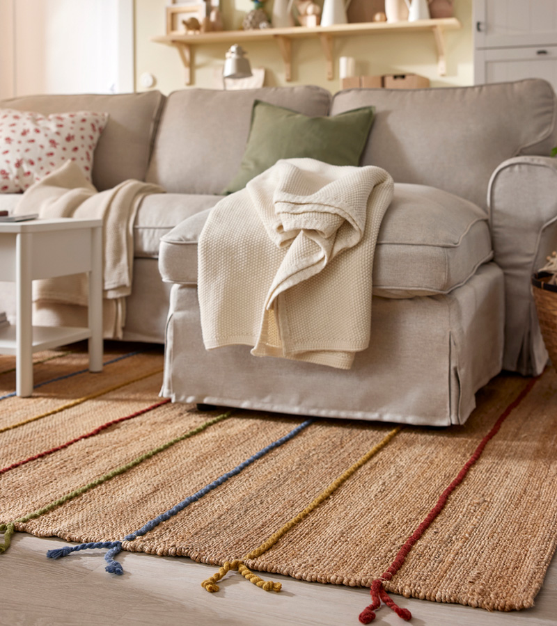 IKEA-islevsel bir oturma odasi 7