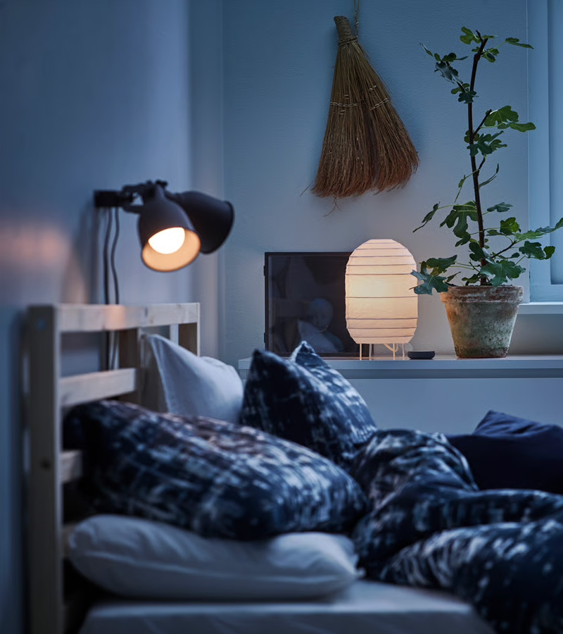 IKEA-yatak odasi aydinlatma fikirleri 5