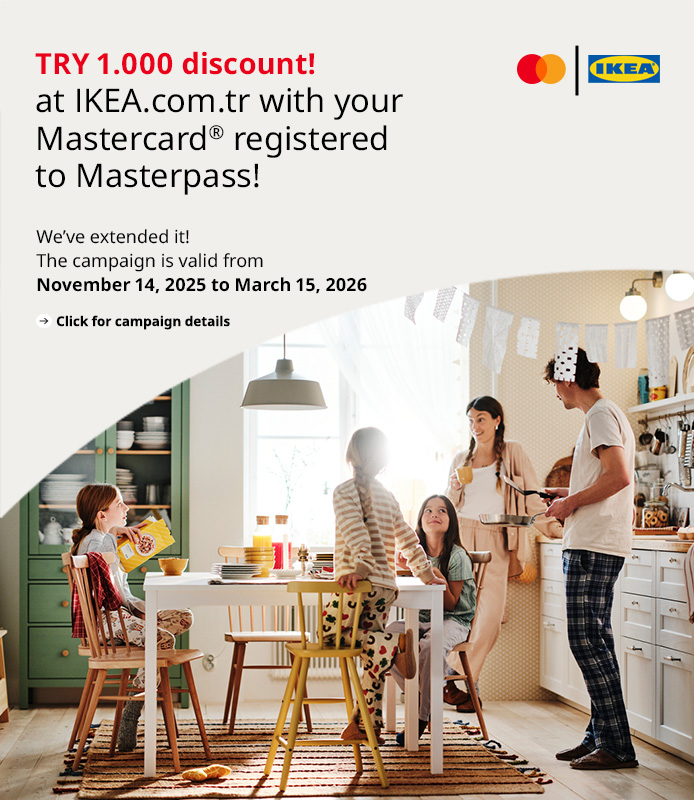 IKEA-masterpass kampanya cy26 app tr