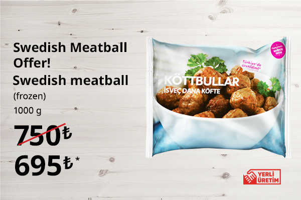 IKEA-isvec kofte firsati en