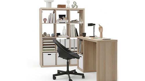 IKEA Kitaplıklı Çalışma Masaları