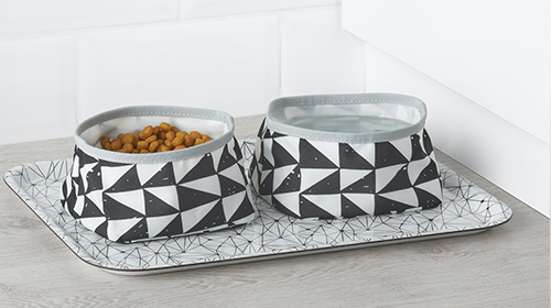 IKEA Dog Food and Water Containers