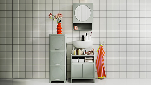 IKEA IVÖSJÖN Banyo Dolapları