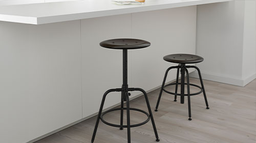 IKEA Metal Stools