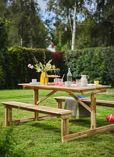 IKEA-lerholmen piknik masasi