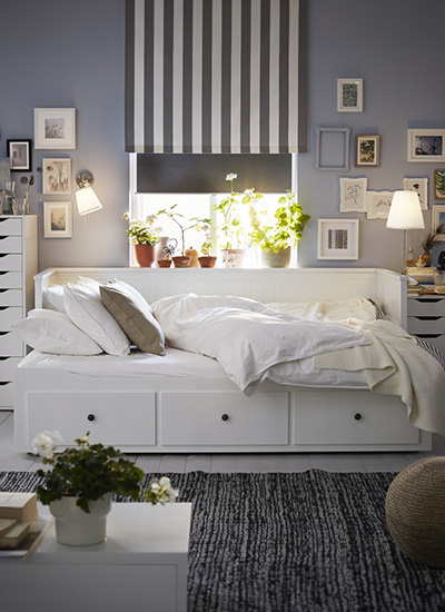 IKEA-hemnes beyaz divan