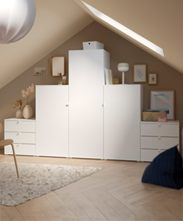 IKEA-platsa gardiroplar