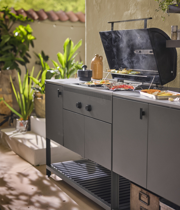 IKEA-batskar komurlu barbeku