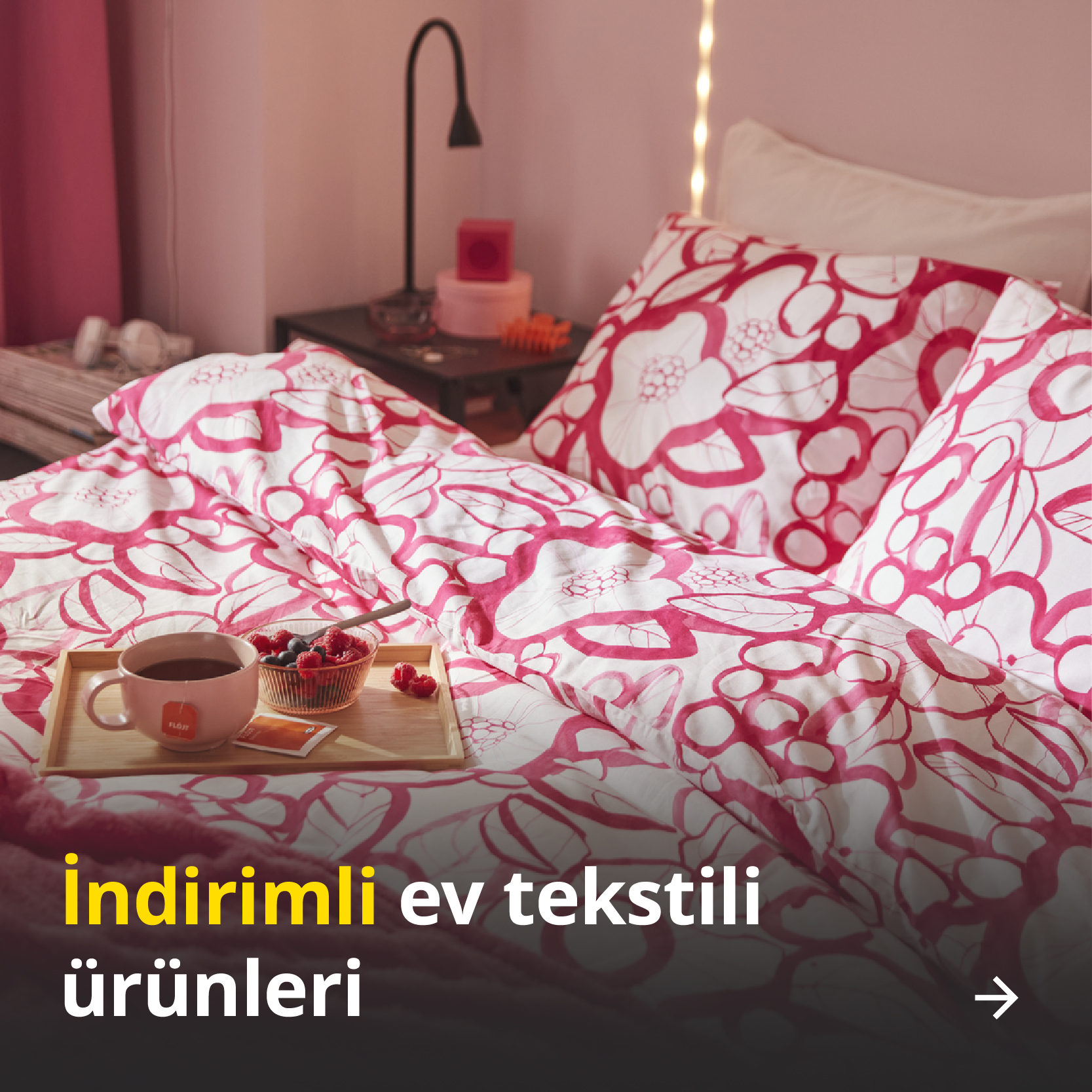 IKEA-cy26 yaz indirimi ev tekstili tr