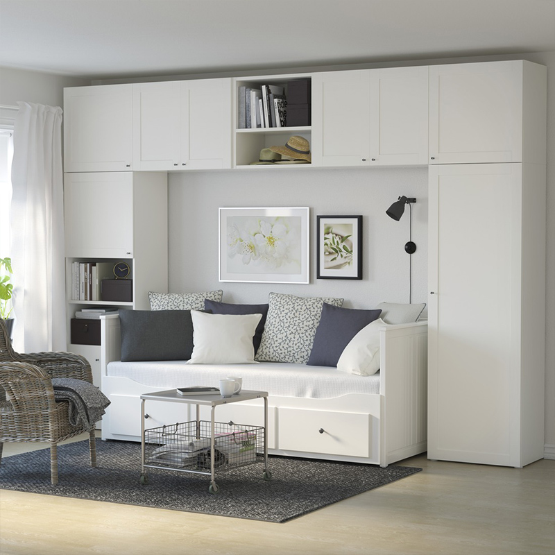 IKEA-hemnes beyaz 80x200 cm divan