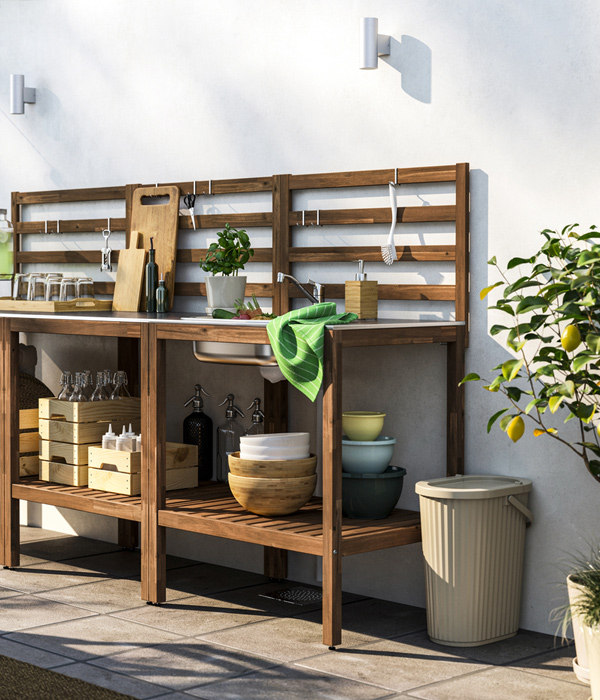 IKEA-nammaro paslanmaz celik dis mekan lavabo unitesi