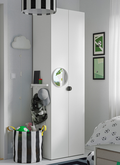 IKEA-lastare beyaz lastare gardirop