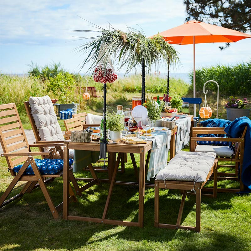 IKEA-nammaro acik kahverengi ayarlanabilir sandalye app