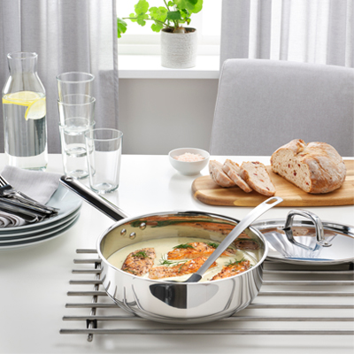 IKEA-ikea 365 paslanmaz celik 24 cm sote tavasi