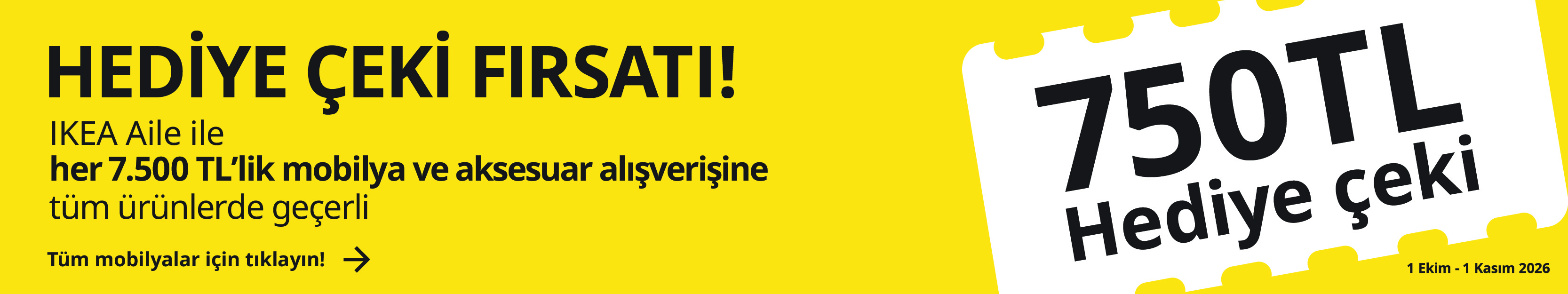 IKEA-cy27 mobilya hediye ceki bant tr