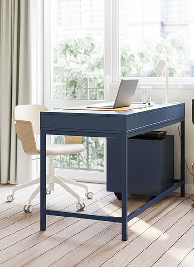 IKEA-alex mavi calisma masasi 1
