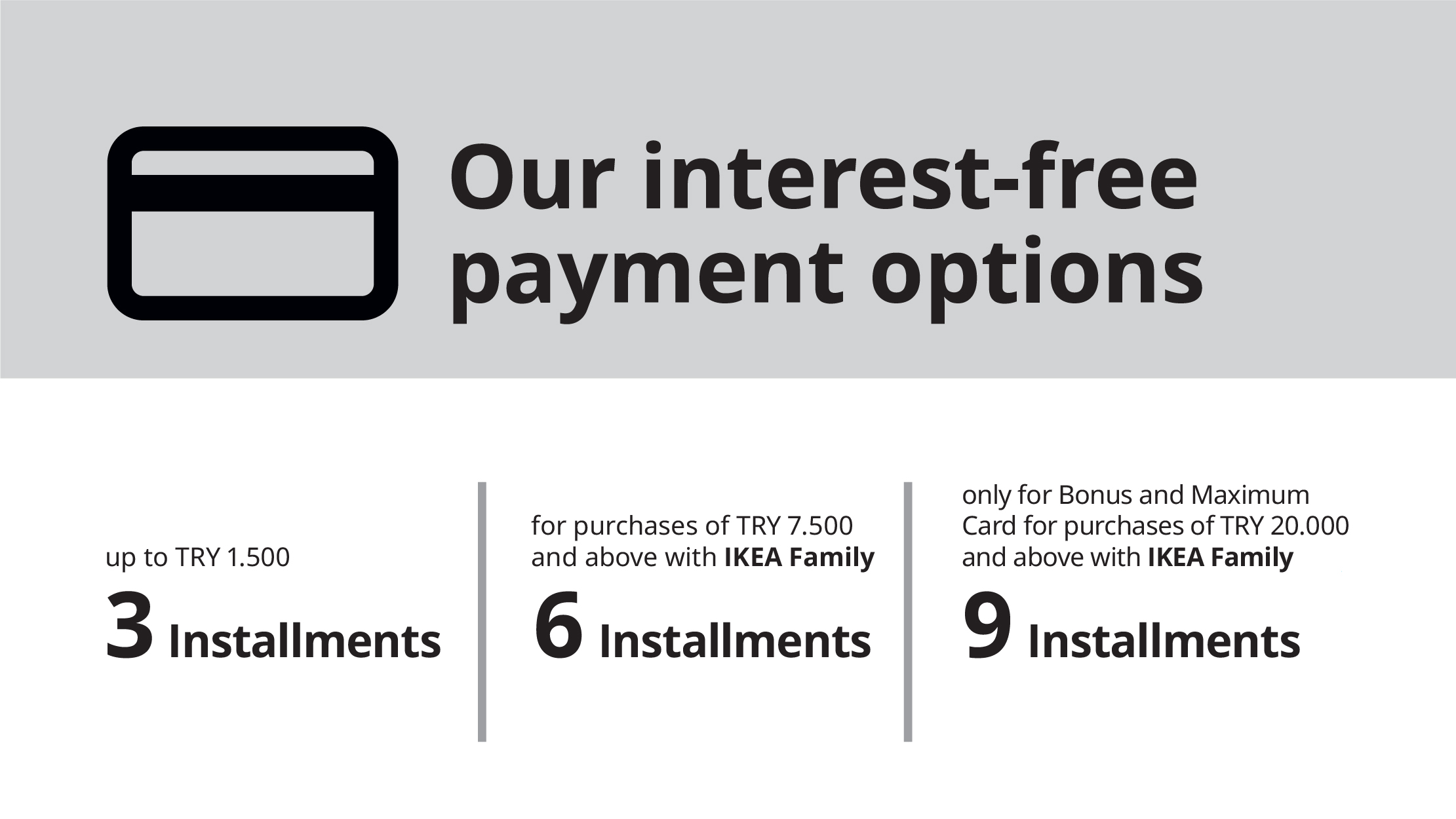 IKEA-odeme secenekleri taksit en