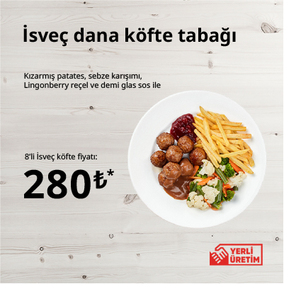 IKEA-restoran avantaj isvec kofte tabagi tr