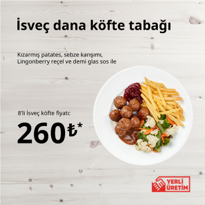 IKEA-restoran avantaj isvec kofte tabagi tr