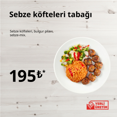 IKEA-restoran avantaj sebze kofteleri tabagi tr