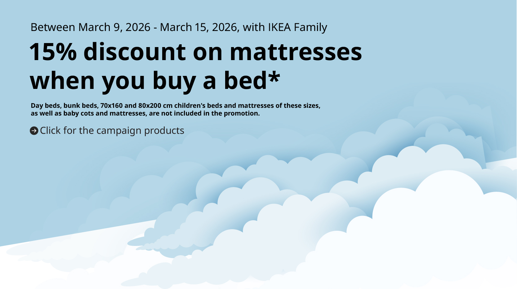 IKEA-uyku gunu karyola en