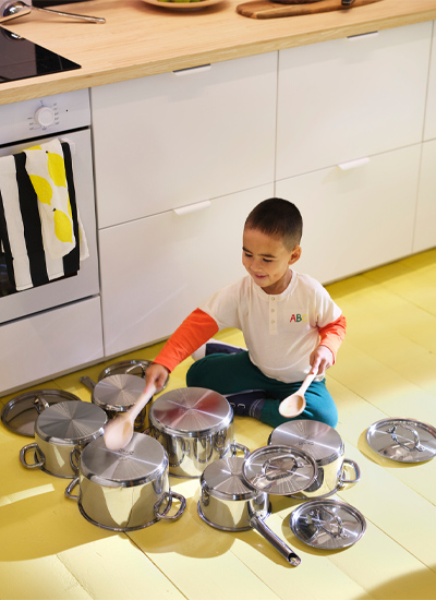 IKEA-ikea 365 paslanmaz celik tencere seti