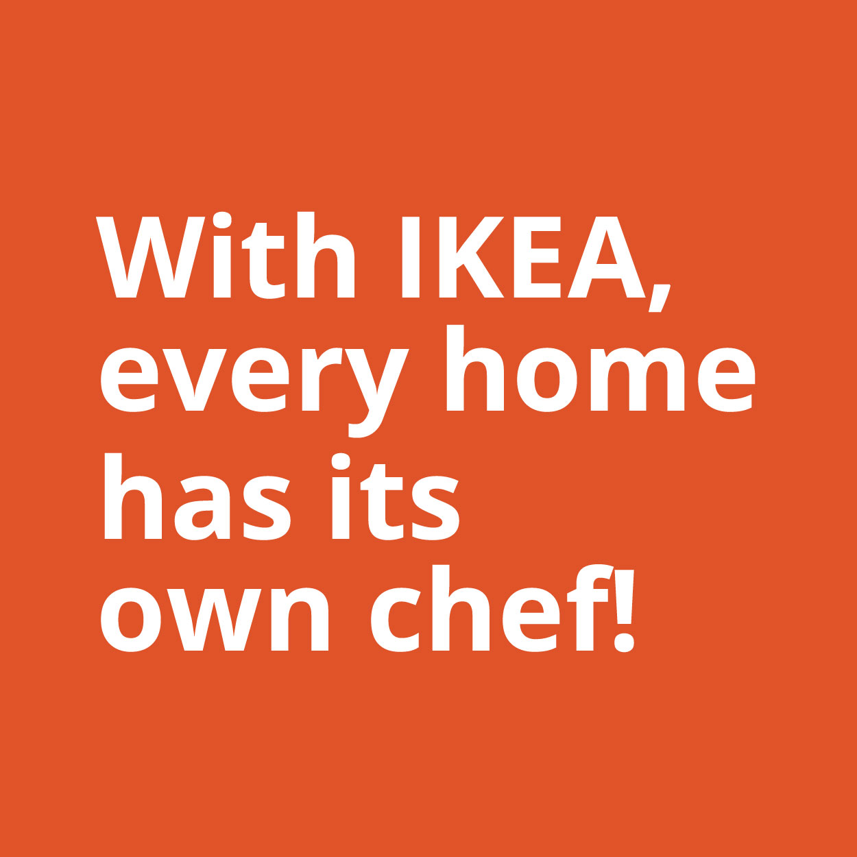 IKEA-ikea ile her evin bir sefi var 3 en