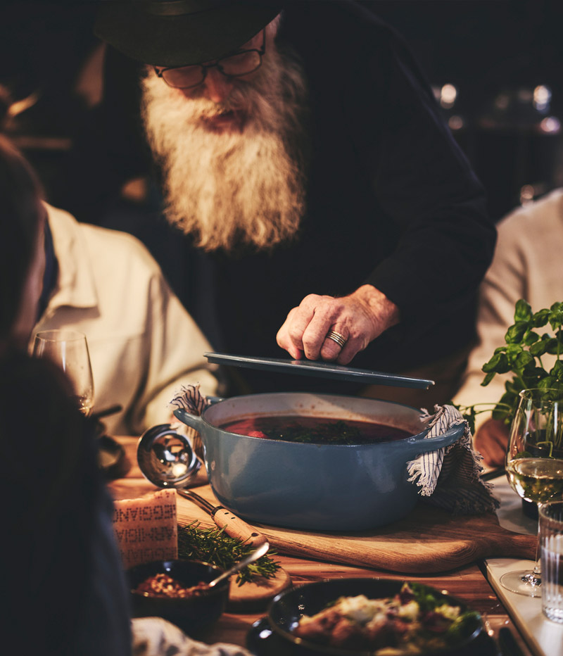 IKEA-vardagen emaye dokme demir 5 lt kapakli guvec