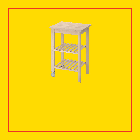 IKEA-bekvam servis arabasi