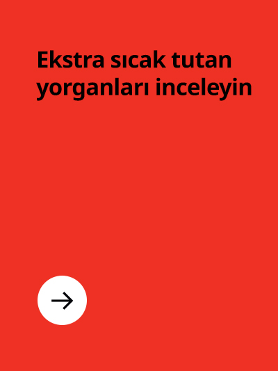 IKEA-ekstra=sicak tutan yorganlar