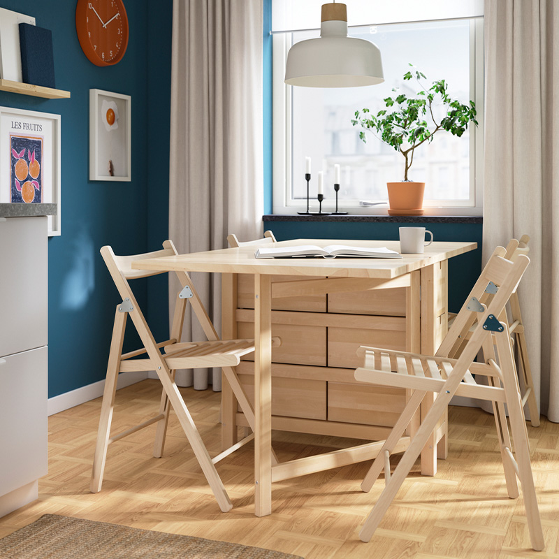 IKEA-norden hus katlanir mutfak masasi 03