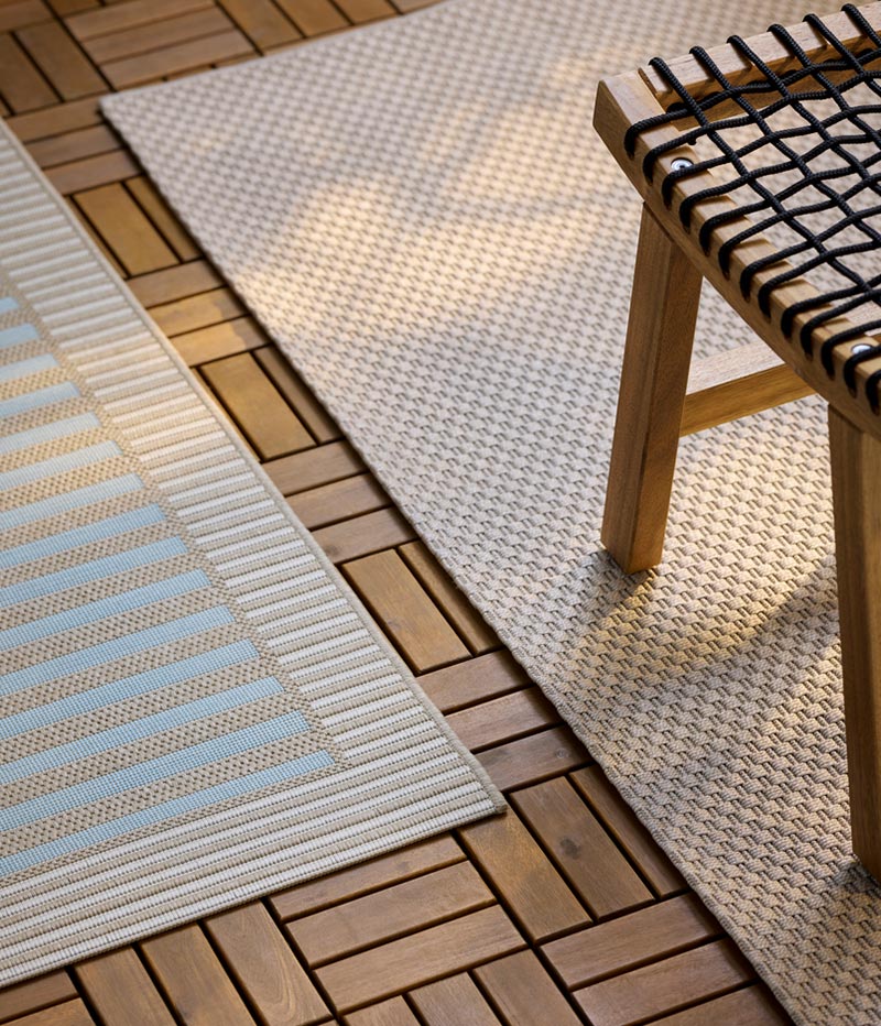IKEA-skevning kahverengi mavi yolluk