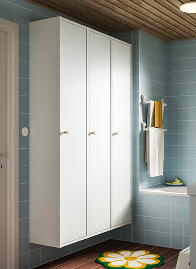 IKEA-havback beyaz banyo boy dolabi 01