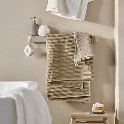 IKEA-gulvial bej 100x150 cm banyo havlusu