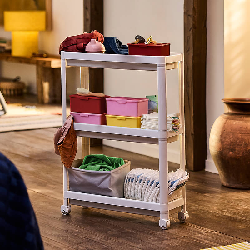 IKEA-vesken beyaz servis sehpasi app